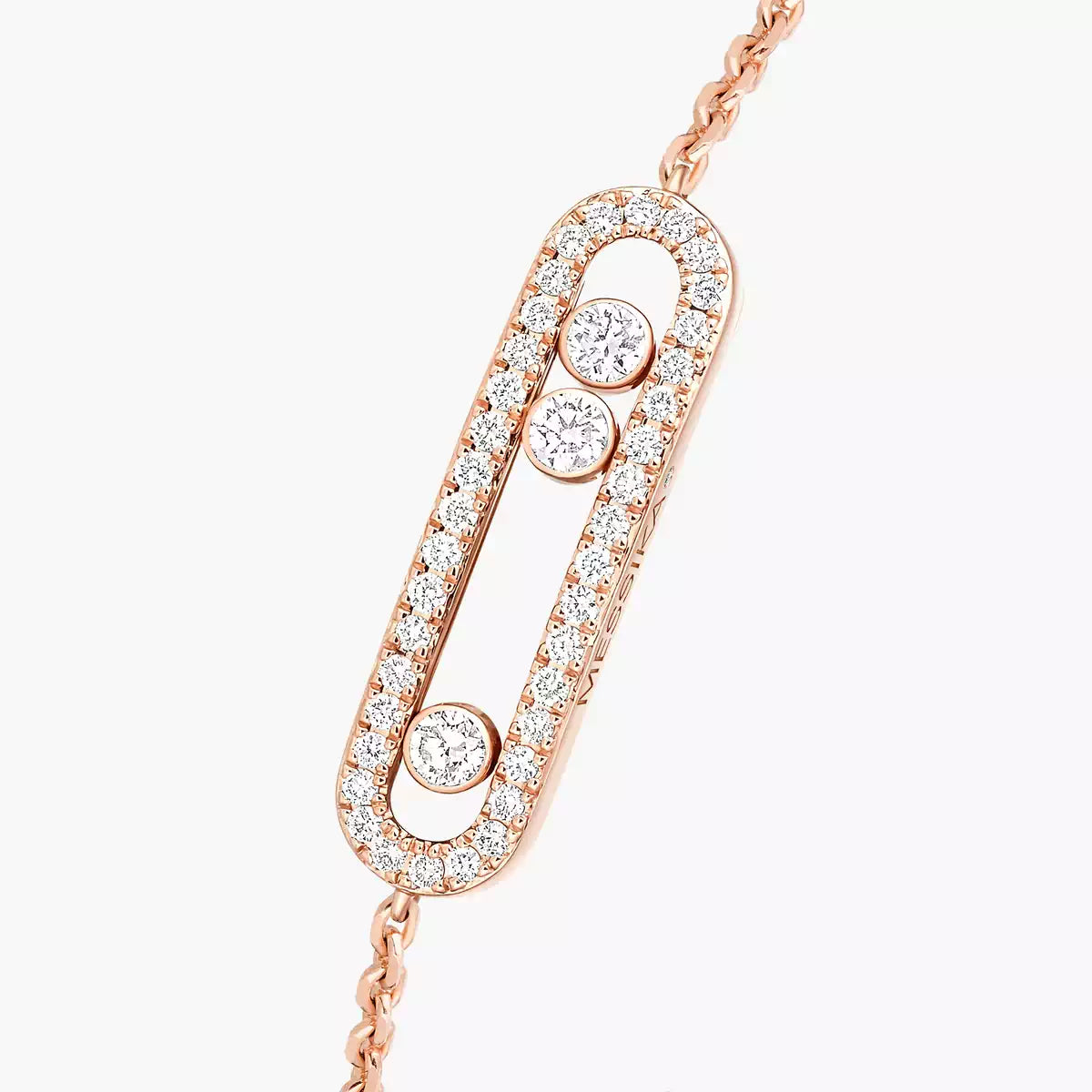[Polaidi Jewelry]Pav¨¦ Baby Move Diamond Bracelet