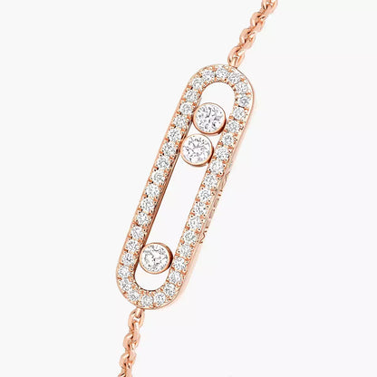 [Polaidi Jewelry]Pavé Baby Move Diamond Bracelet