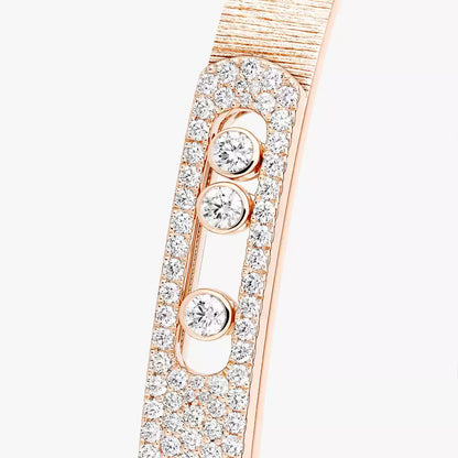 [Polaidi Jewelry]Move Noa Cisel¨¦ half pav¨¦ bangle