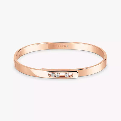 [Polaidi Jewelry]Move Noa Diamond Bangle Bracelet