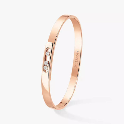 [Polaidi Jewelry]Move Noa Diamond Bangle Bracelet