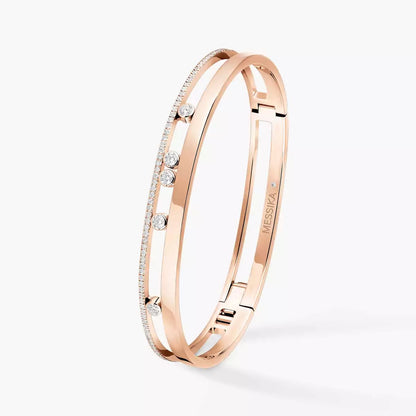 [Polaidi Jewelry]Move Romane Diamond Bangle Bracelet