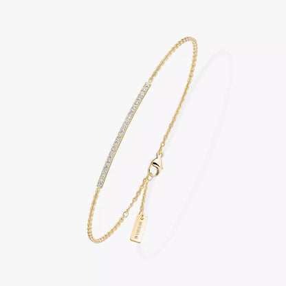[Polaidi Jewelry]Diamant-Armreif schmal 0,15ct My Twin Toi & Moi