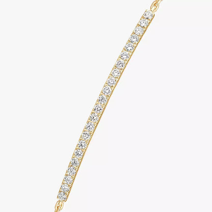 [Polaidi Jewelry]Diamond Thin Bangle 0.15ct My Twin Toi & Moi