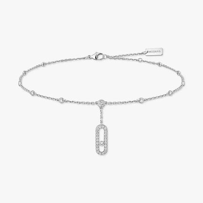 [Polaidi Jewelry] Move Uno pav¨¦ ankle bracelet