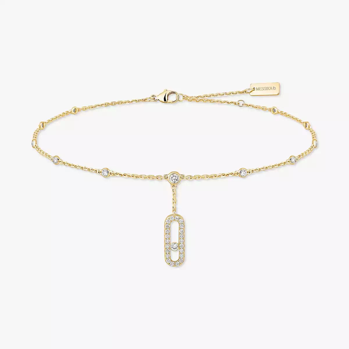[Polaidi Jewelry] Move Uno pav¨¦ ankle bracelet