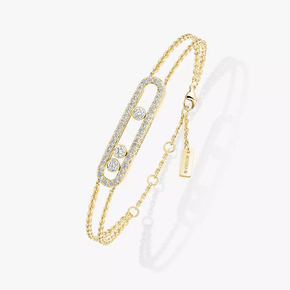 [Polaidi Jewelry] Move Classique pav¨¦ bracelet