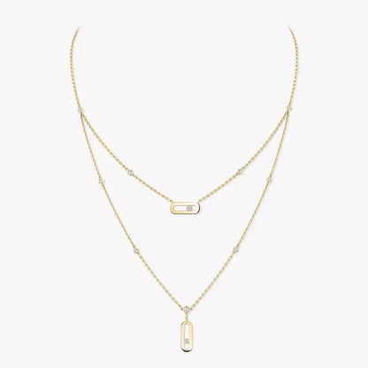 [Polaidi Jewelry] Move Uno Diamond Necklace