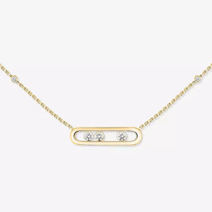 [Polaidi Jewelry] Baby Move Gold Diamant Halskette