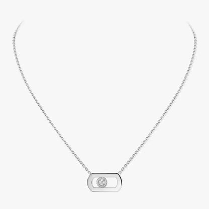 [Polaidi Jewelry]So Move Diamond Necklace in Gold