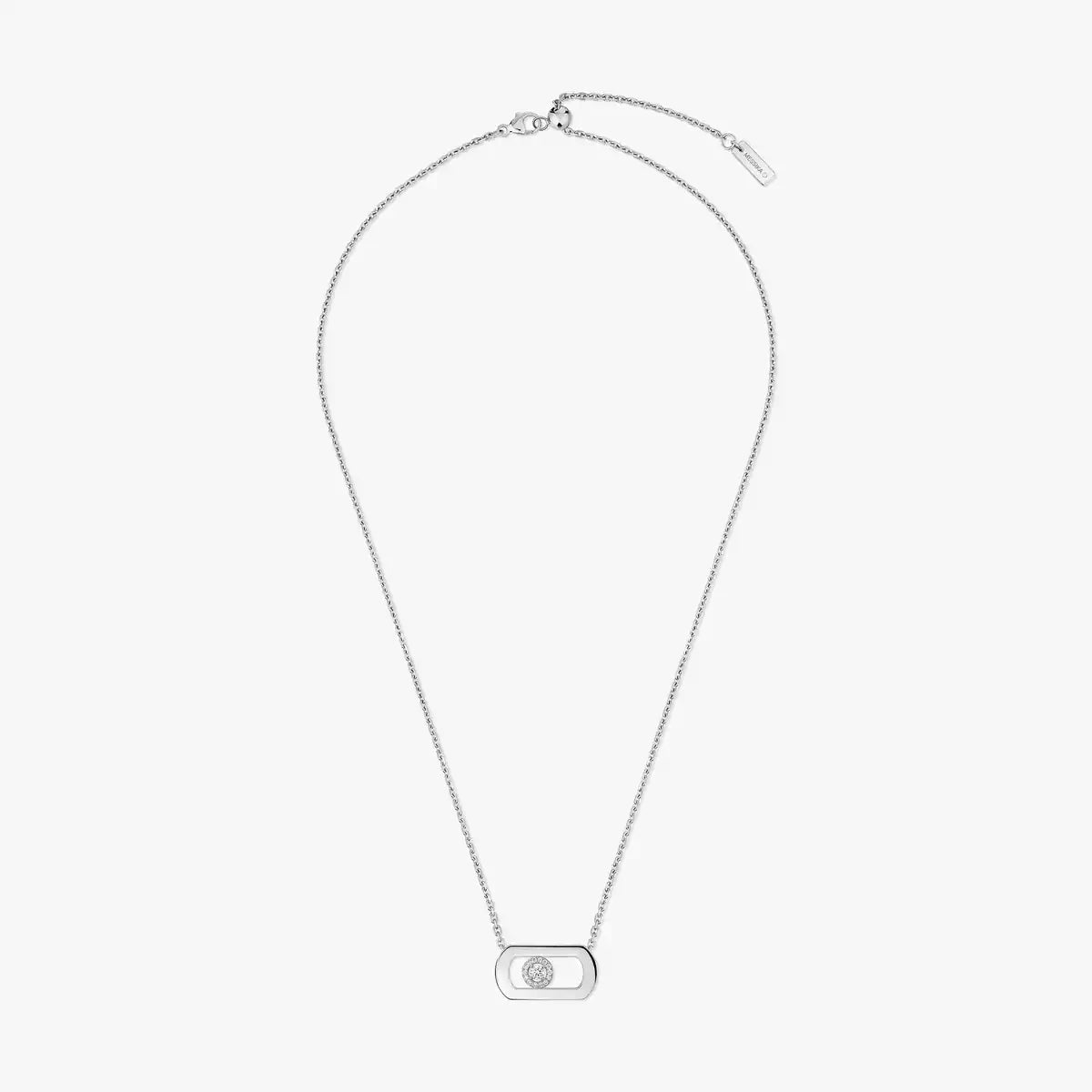 [Polaidi Jewelry]So Move Diamant Halskette in Gold