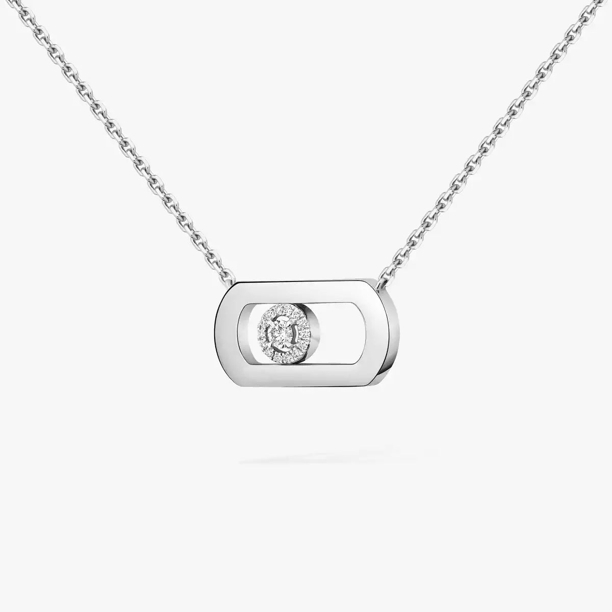 [Polaidi Jewelry]So Move Diamant Halskette in Gold