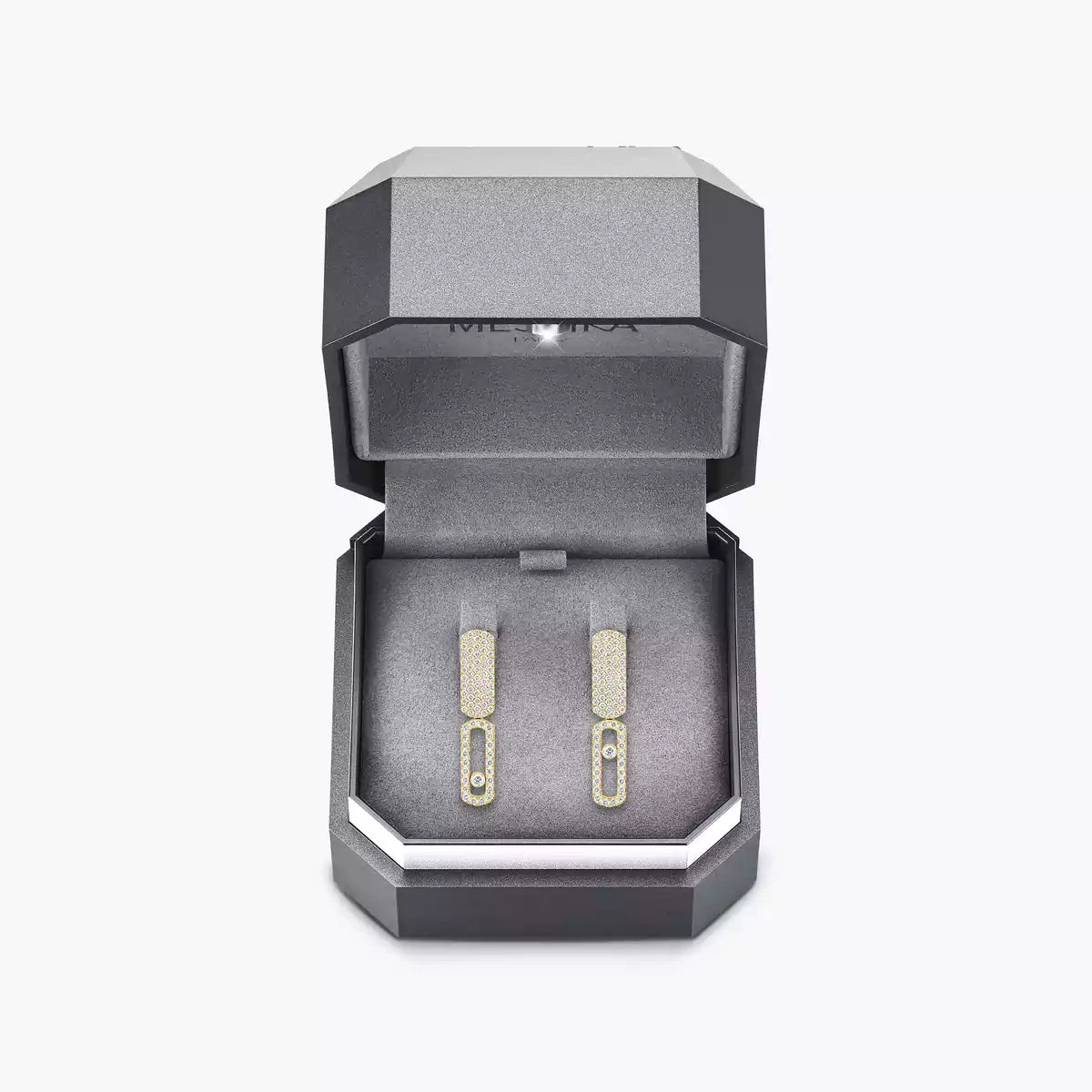 [Polaidi Jewelry]Imperial Move SM Diamond Earrings