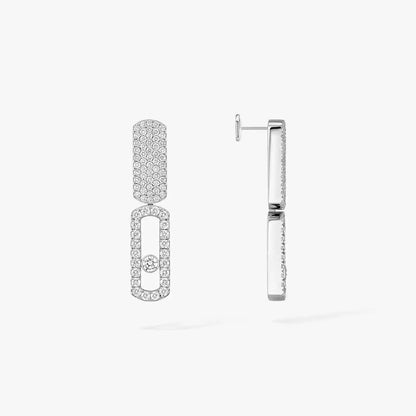 [Polaidi Jewelry]Imperial Move SM Diamond Earrings
