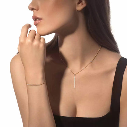 [Polaidi Jewelry]Diamant-Armreif schmal 0,15ct My Twin Toi & Moi