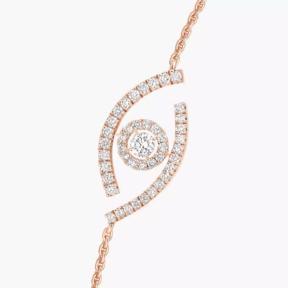 [Polaidi Jewelry]Lucky Eye Pave-Set Diamond Bracelet