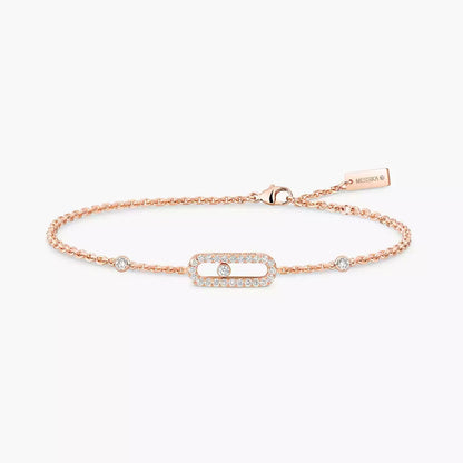 [Polaidi Jewelry]Move Uno Diamond Bracelet