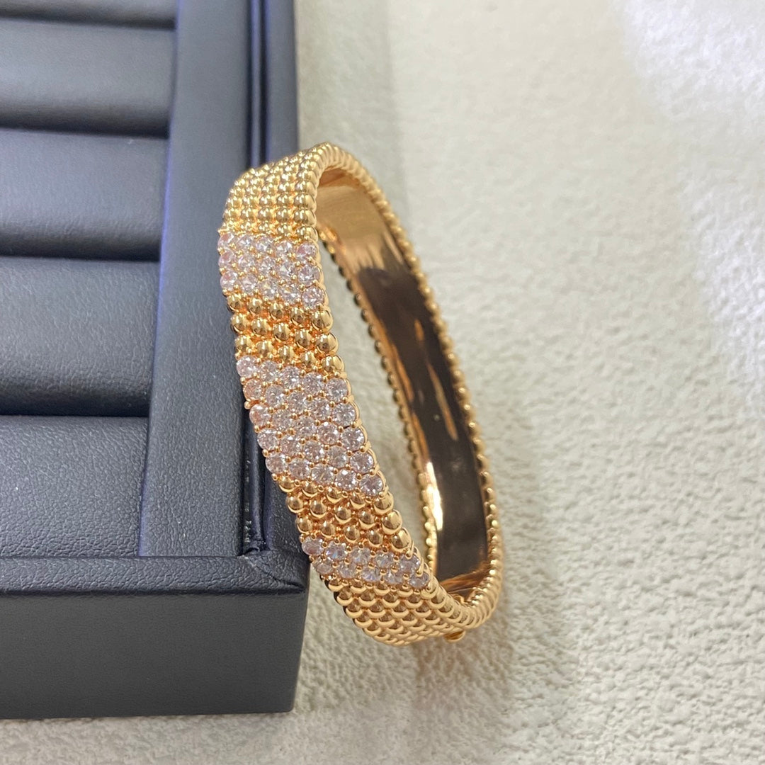 [Polaidi Jewelry]  FIVE-ROW DIAMOND BRACELET
