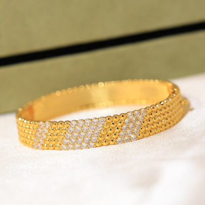 [Polaidi Jewelry]  FIVE-ROW DIAMOND BRACELET