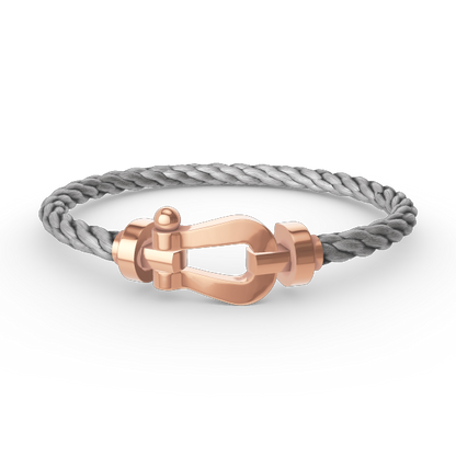 [Polaidi Jewelry]FORCE LARGE HORSESHOE NO DIAMOND BRACELET ROSE GOLD