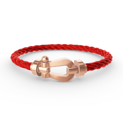 [Polaidi Jewelry]FORCE LARGE HORSESHOE NO DIAMOND BRACELET ROSE GOLD