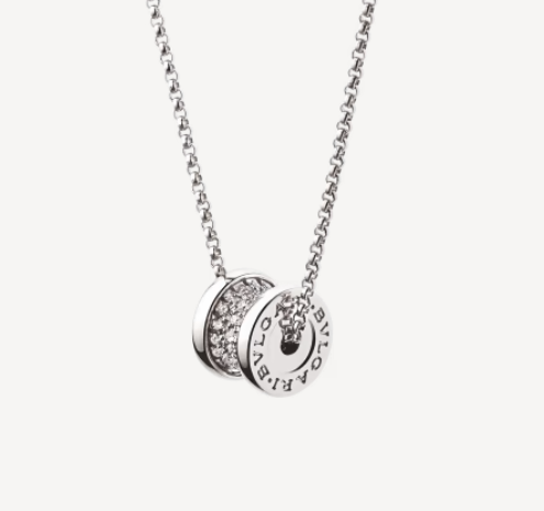 [：Polaidi]ZERO 1 SILVER DIAMOND NECKLACE