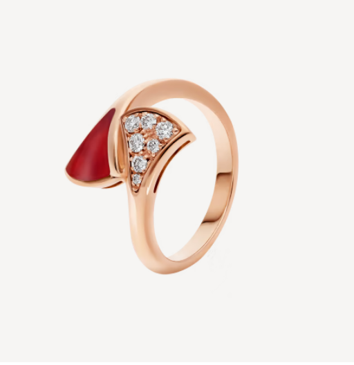 [：Polaidi]DREAM RING PINK GOLD DIAMOND