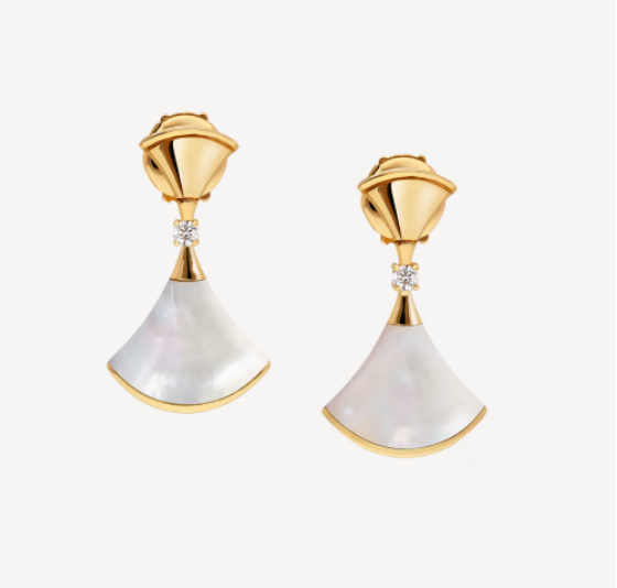 [：Polaidi]DREAM MOP 1 DIAMOND EARRINGS