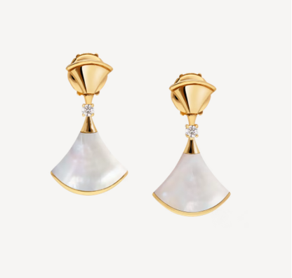[：Polaidi]DREAM MOP 1 DIAMOND EARRINGS