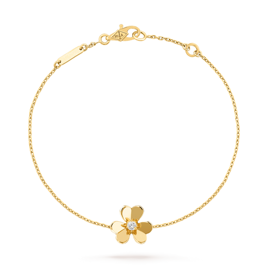 [：Polaidi Jewelry]FRIVOLE GOLD FLOWER BRACELET