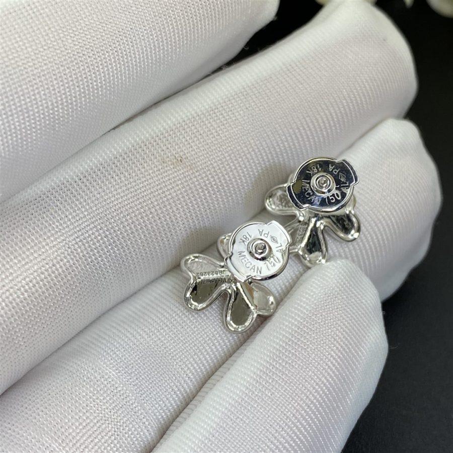 [：Polaidi Jewelry]フリヴォル ミニ シルバー フラワー イヤリング
