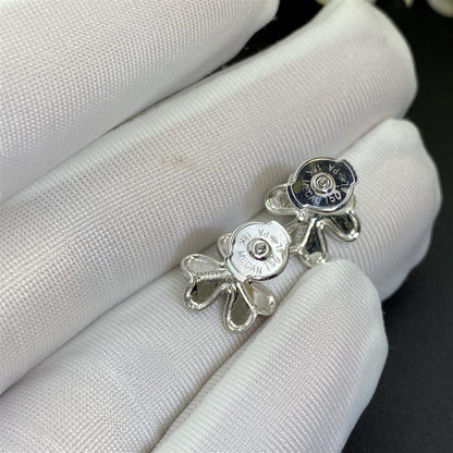 [：Polaidi Jewelry]フリヴォル ミニ シルバー フラワー イヤリング
