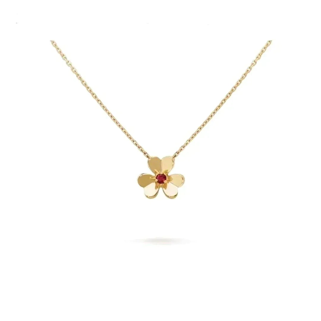[：Polaidi Jewelry]フリヴォル ゴールドフラワー ネックレス