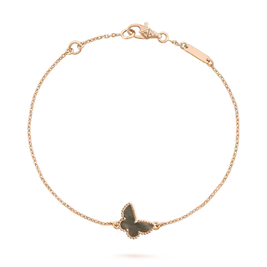 [：Polaidi Jewelry]BUTTERFLY ONYX  BUTTERFLY BRACELET