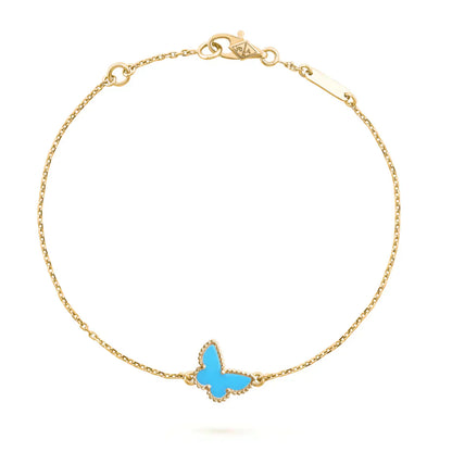 [：Polaidi Jewelry]BUTTERFLY TURQUOISE BUTTERFLY BRACELET
