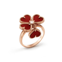 [Perlaura Schmuck]Süßklee-Karneol-Ring