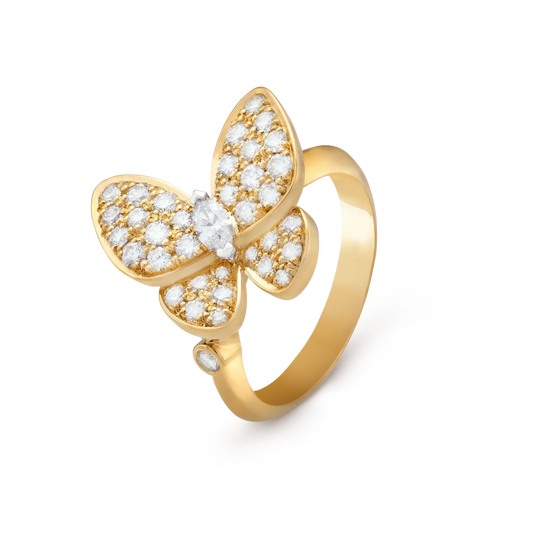 [：Polaidi Jewelry]BUTTERFLY DIAMOND RING