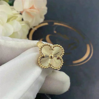 [：Polaidi Jewelry]クローバー ゴールドリング