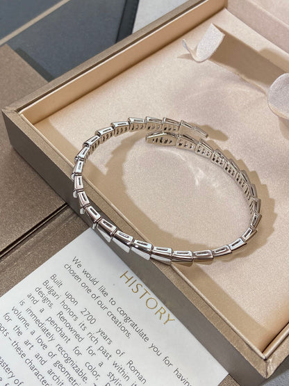 [：Polaidi]SERPENTI VIPER SILVER BRACELET