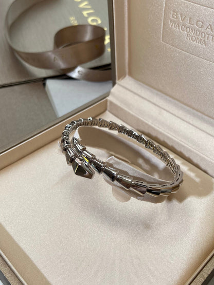 [：Polaidi]SERPENTI VIPER SILVER BRACELET