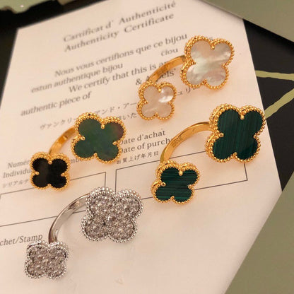 [：Polaidi Jewelry]クローバー・ビトゥイーン・ザ・フィンガー・リング
