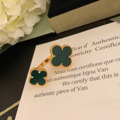 [：Polaidi Jewelry]クローバー・ビトゥイーン・ザ・フィンガー・リング