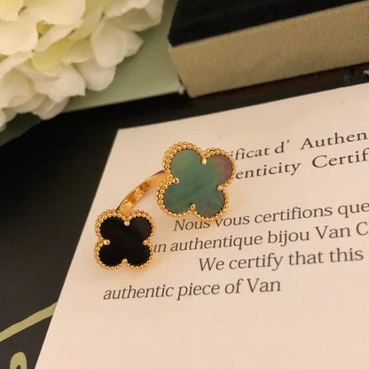 [：Polaidi Jewelry]クローバー・ビトゥイーン・ザ・フィンガー・リング