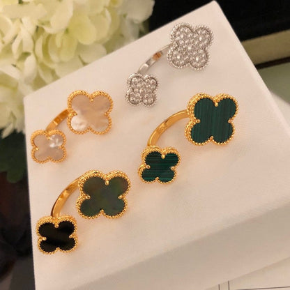 [：Polaidi Jewelry]クローバー・ビトゥイーン・ザ・フィンガー・リング