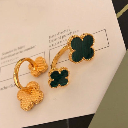 [：Polaidi Jewelry]クローバー・ビトゥイーン・ザ・フィンガー・リング
