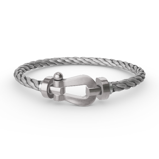 [：Polaidi Jewelry]FORCE LARGE HORSESHOE NO DIAMOND BRACELET SILVER
