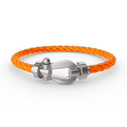 [Polaidi Jewelry]FORCE LARGE HORSESHOE NO DIAMOND BRACELET SILVER