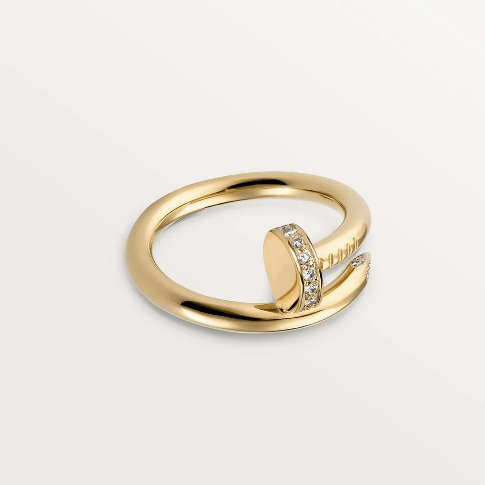 [Polaidi Jewelry]JUSTE RING 2.65MM GOLD DIAMOND