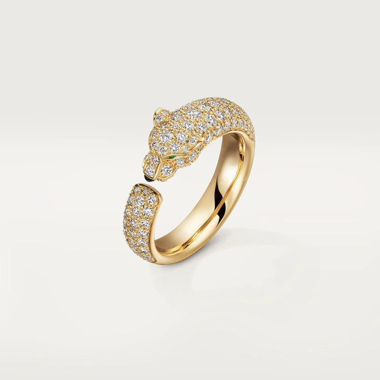 [：Polaidi Jewelry]PANTHERE PINK GOLD DIAMOND RING