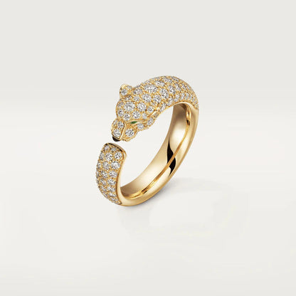 [：Polaidi Jewelry]PANTHERE PINK GOLD DIAMOND RING